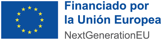 Logotipo Financiado por la Unión Europea NextGenerationEU